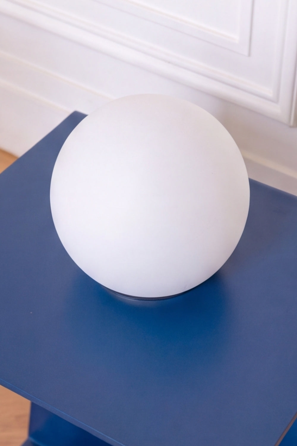 The Ocel Bedside Table - Blue Pummel