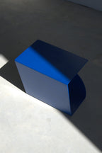 The Ocel Bedside Table - Blue Pummel