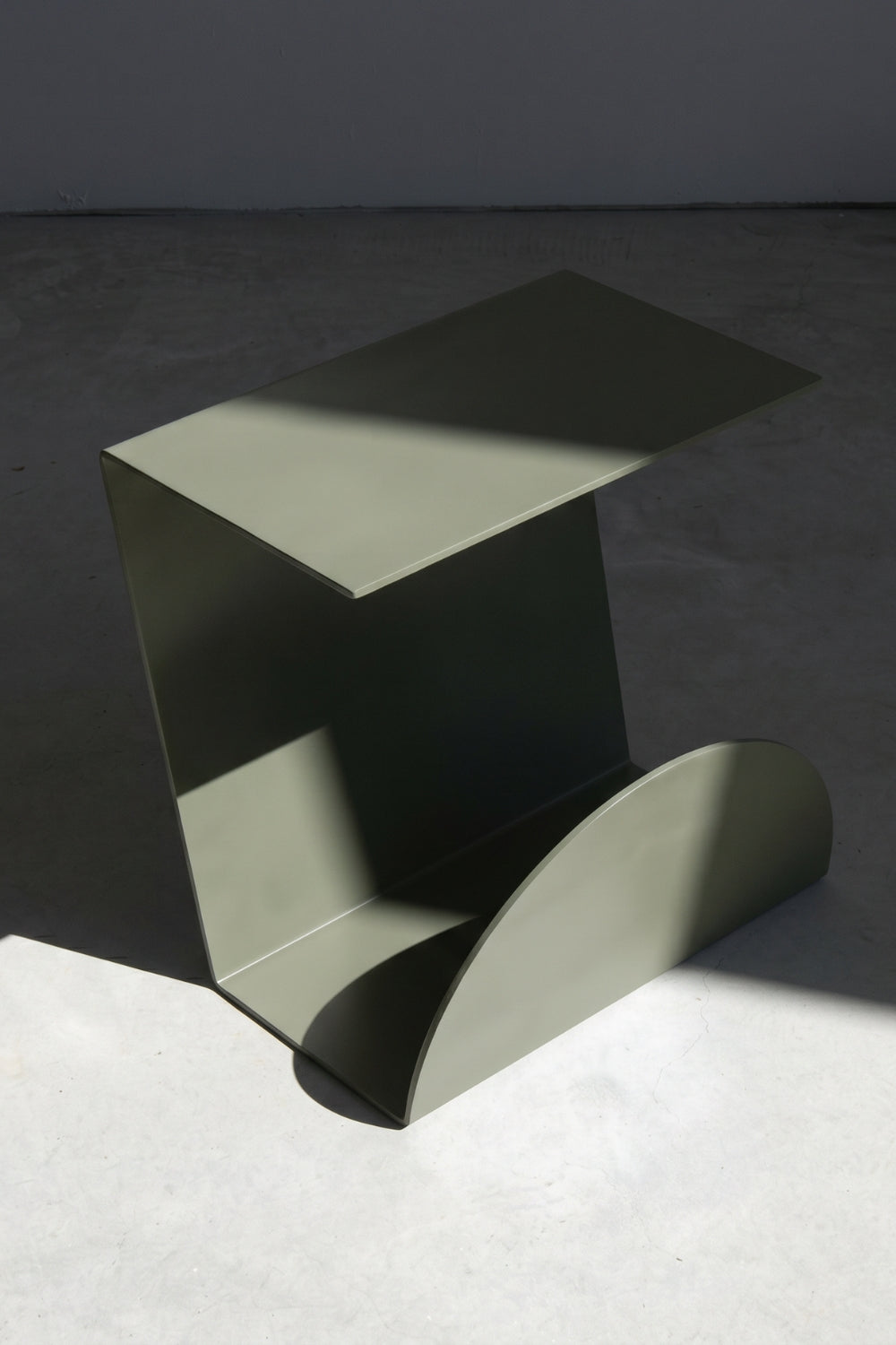 The Ocel Bedside Table - Pale Eucalypt