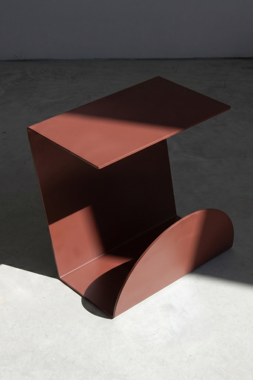 The Ocel Bedside Table - Chocolate Base