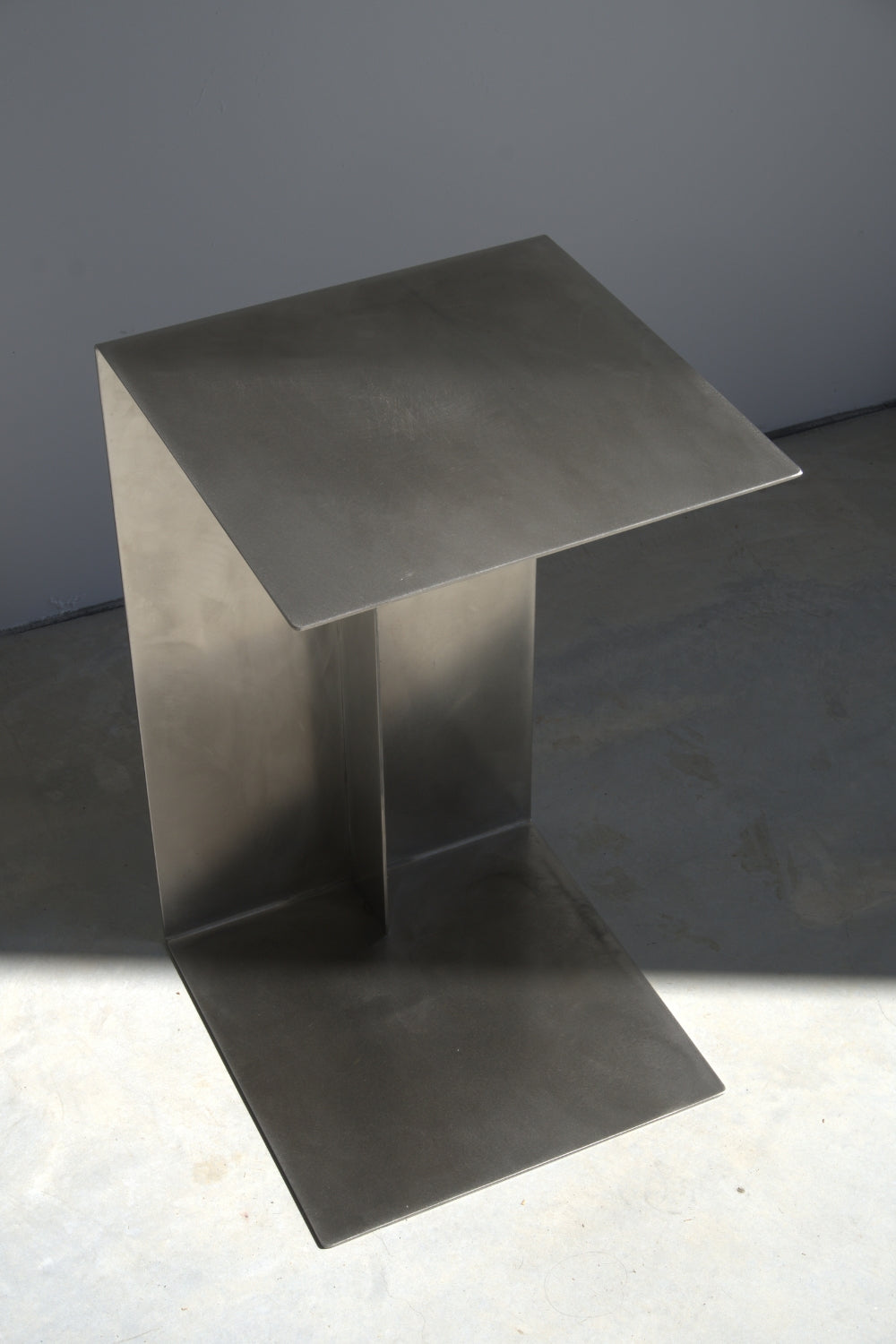 Stainless Steel Pedestal Table