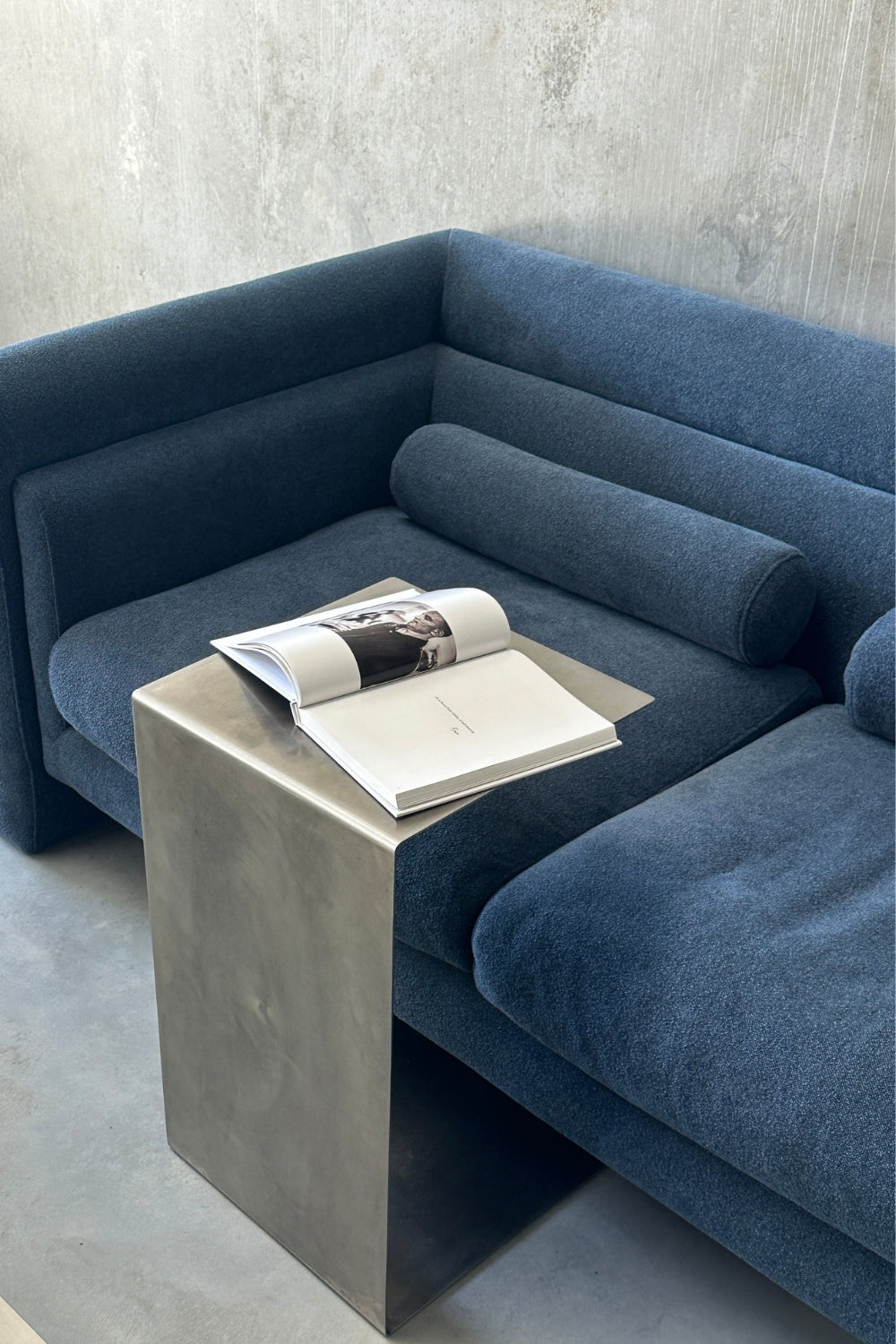 Stainless Steel Pedestal Table
